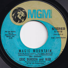 画像をギャラリービューアに読み込む, Eric Burdon And War - Spill The Wine / Magic Mountain (7 inch Record / Used)
