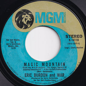 Eric Burdon And War - Spill The Wine / Magic Mountain (7 inch Record / Used)