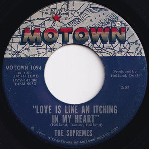 Supremes - Love Is Like An Itching In My Heart / He's All I Got (7 inch Record / Used)