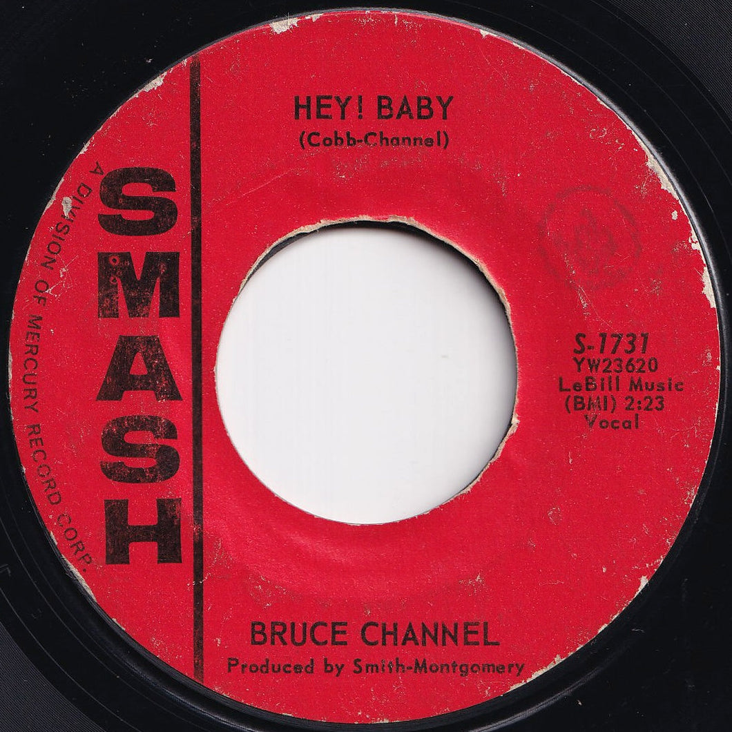 Bruce Channel - Hey! Baby / Dream Girl (7 inch Record / Used)