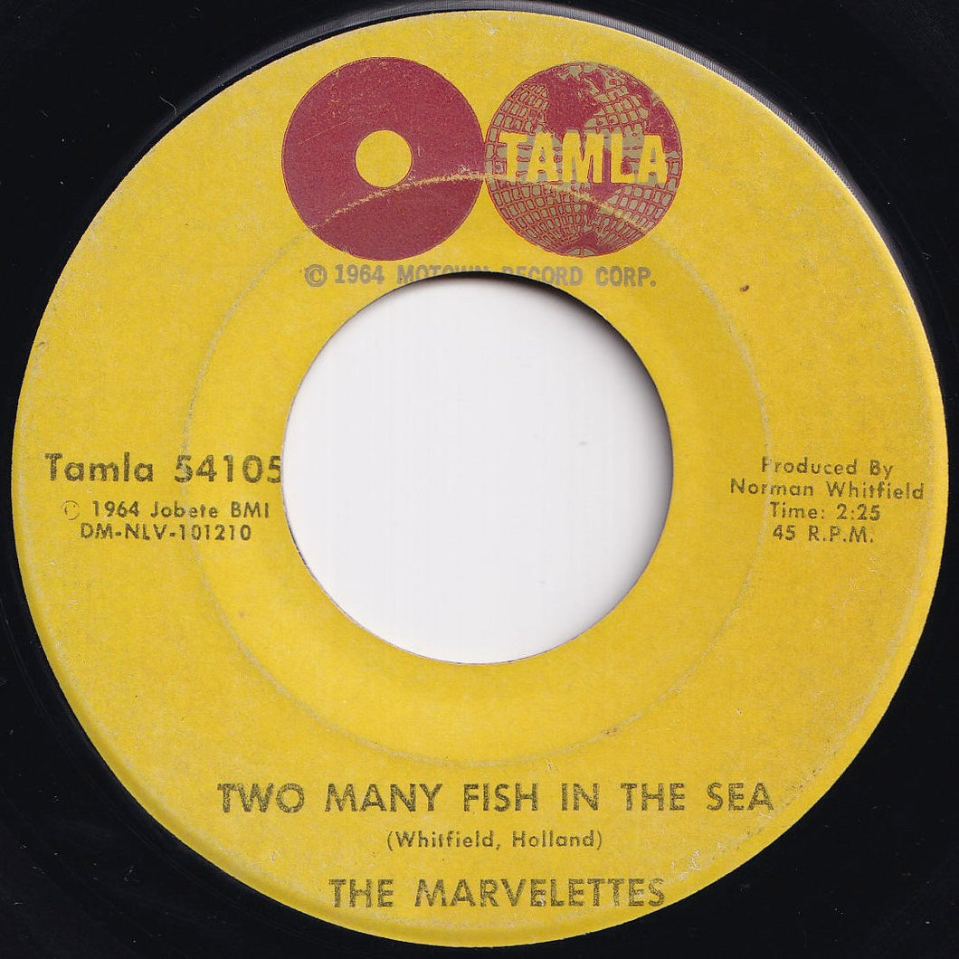 Marvelettes - Two Many Fish In The Sea / A Need For Love (7 inch Record / Used)