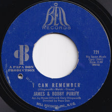 画像をギャラリービューアに読み込む, James &amp; Bobby Purify - I Can Remember / I Was Born To Lose Out (7 inch Record / Used)
