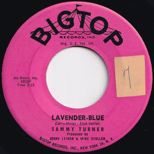 Sammy Turner - Lavender-Blue / Wrapped Up In A Dream (7 inch Record / Used)
