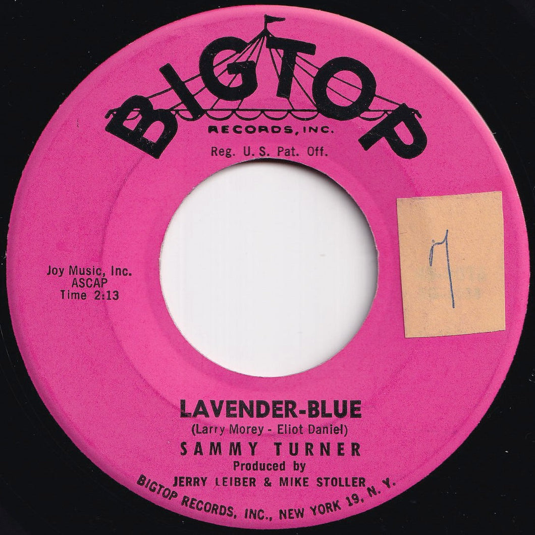 Sammy Turner - Lavender-Blue / Wrapped Up In A Dream (7 inch Record / Used)