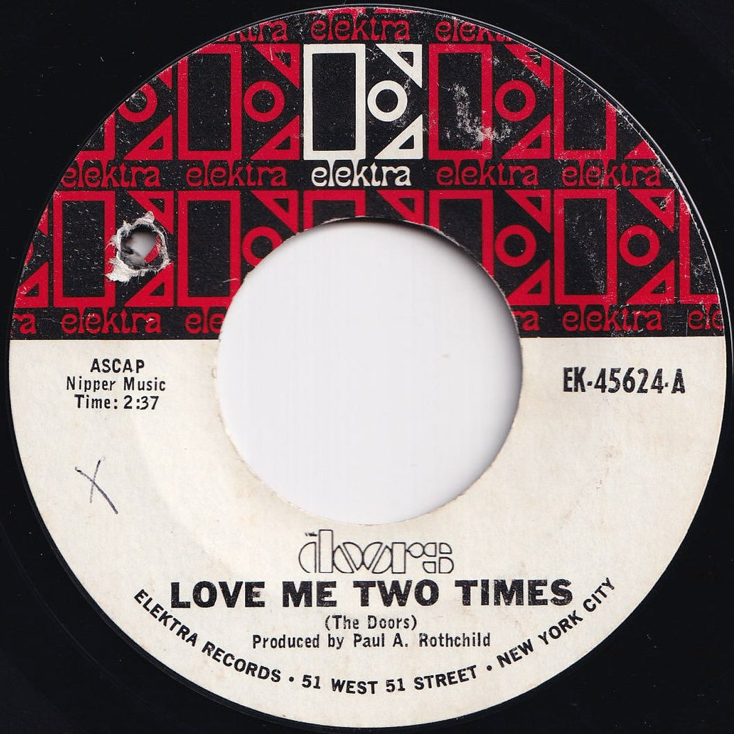 Doors - Love Me Two Times / Moonlight Drive (7 inch Record / Used)