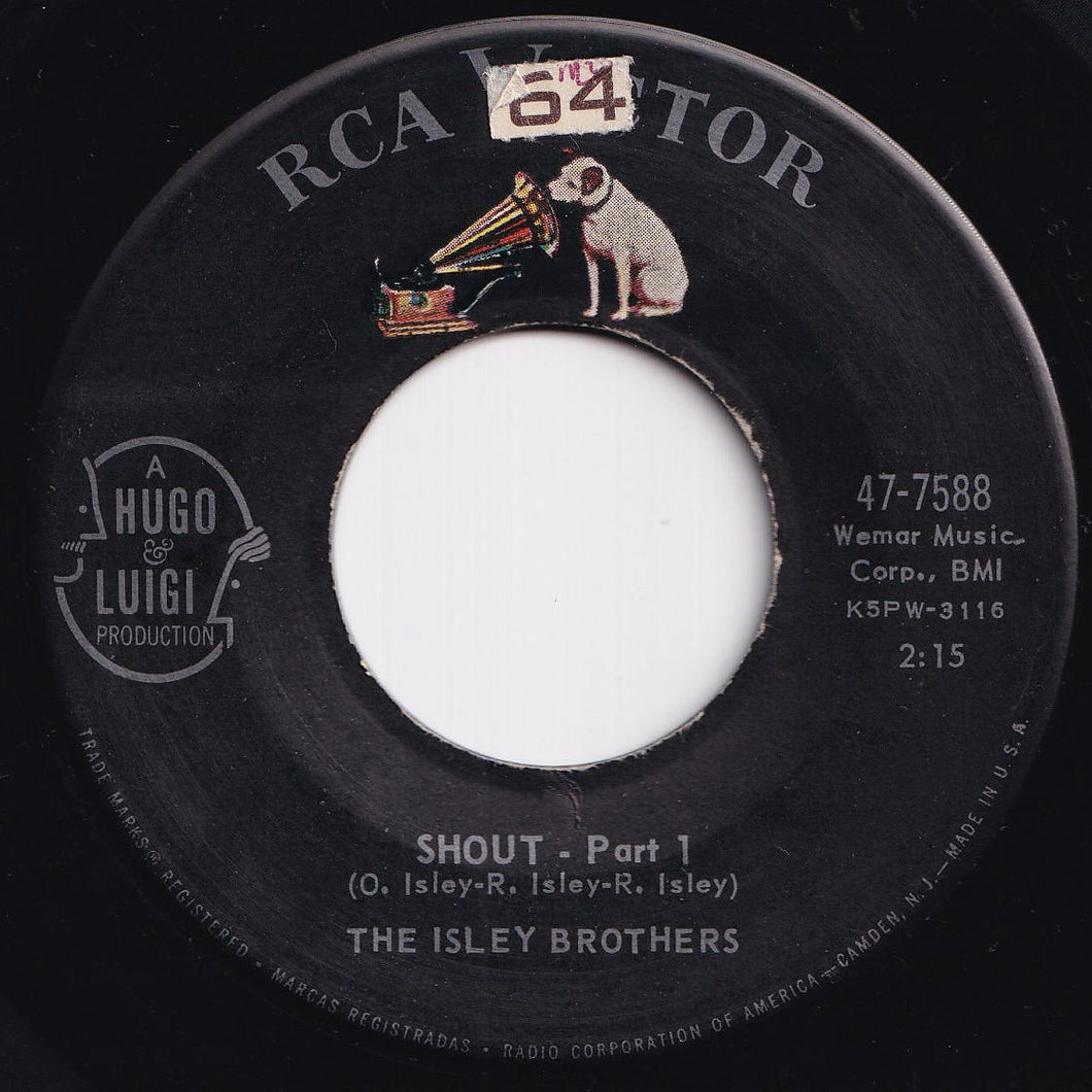 Isley Brothers - Shout (Part 1) / (Part 2) (7 inch Record / Used)