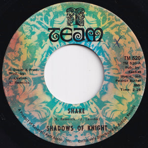 Shadows Of Knight - Shake / From Way Out To Way Under (7 inch Record / Used)