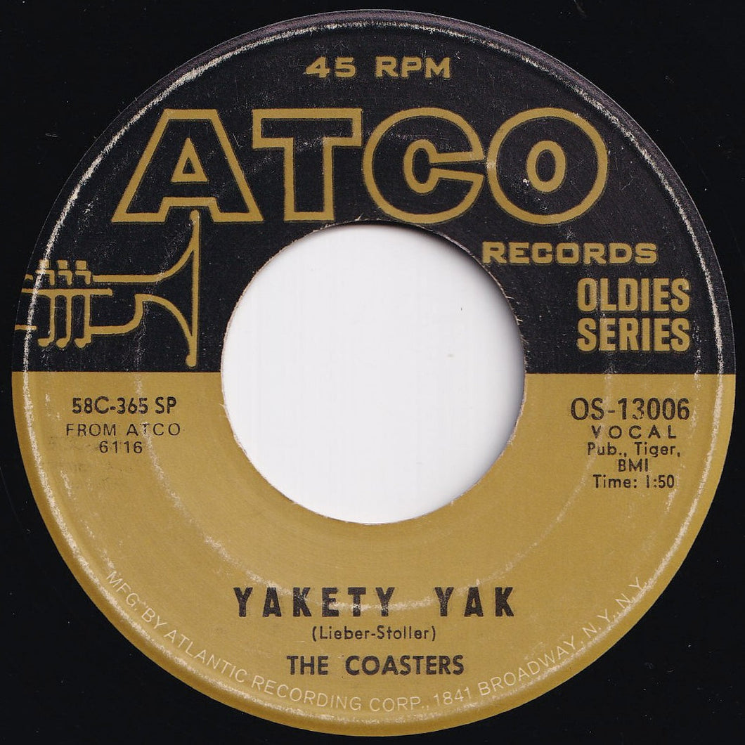 Coasters - Yakety Yak / Along Came Jones (7 inch Record / Used)