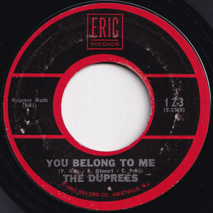 Duprees - You Belong To Me / Take Me As I Am (7 inch Record / Used)