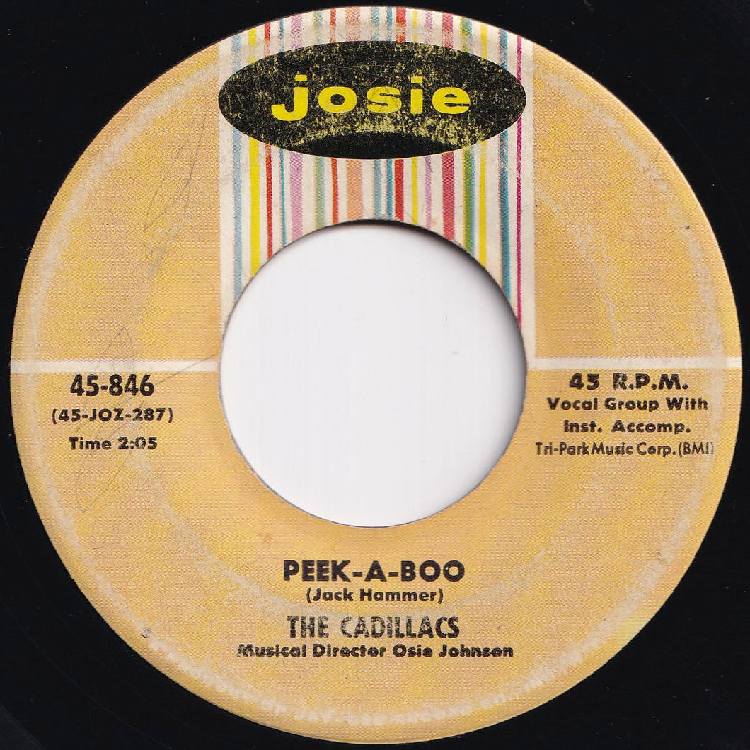 Cadillacs - Peek-A-Boo / Oh, Oh, Lolita (7 inch Record / Used)