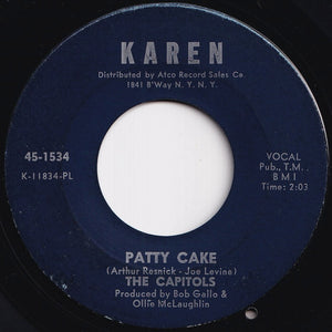 Capitols - Patty Cake / Take A Chance On Me Baby (7 inch Record / Used)