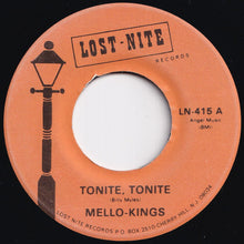 Load image into Gallery viewer, Mello-Kings - Tonite, Tonite / Do Baby Do (7 inch Record / Used)
