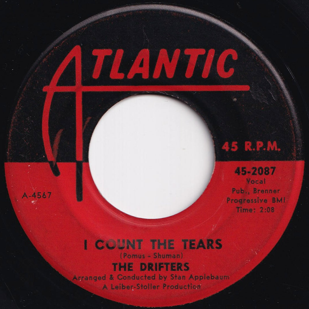 Drifters - I Count The Tears / Suddenly, There's A Valley (7 inch Record / Used)