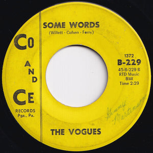 Vogues - You're The One / Some Words (7 inch Record / Used)