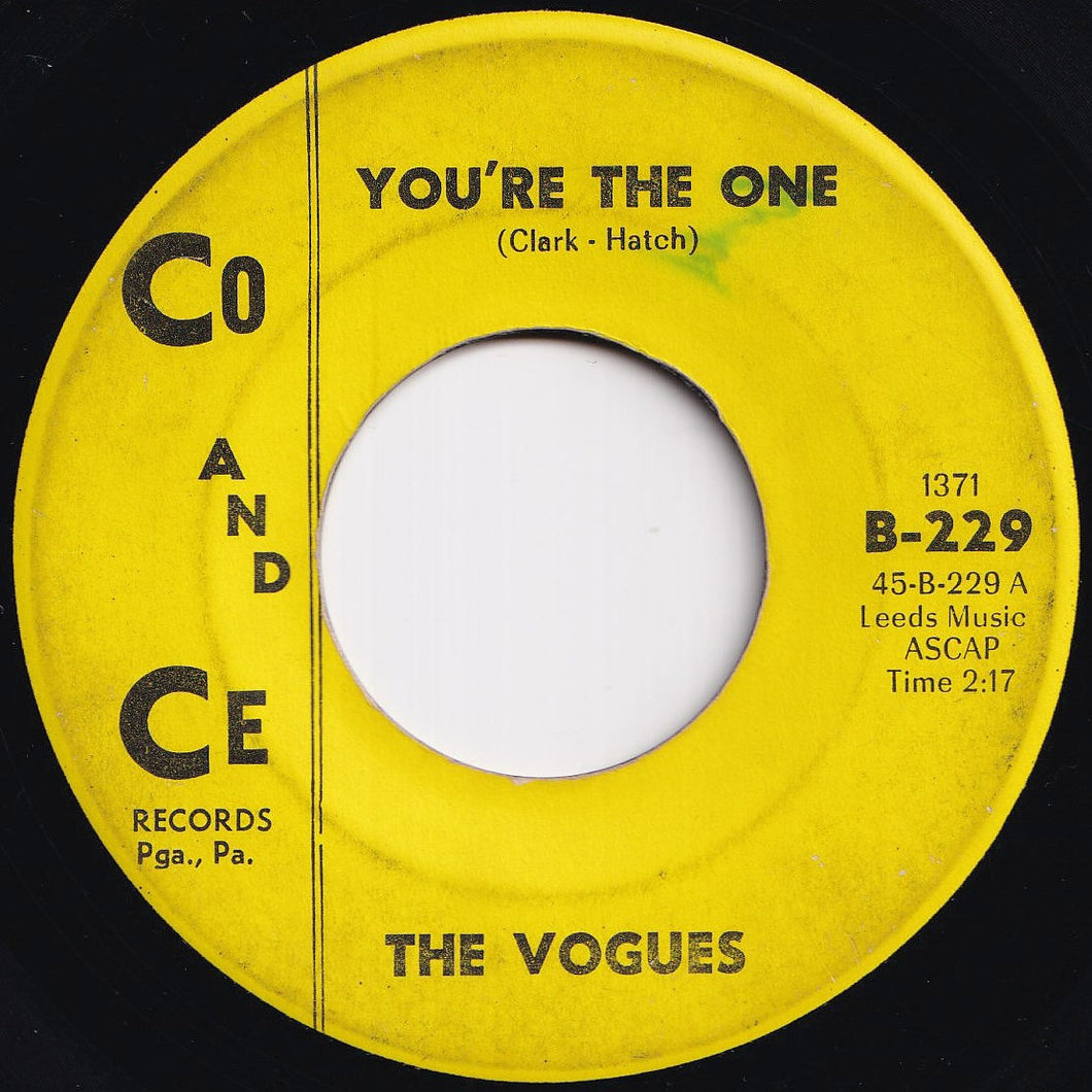 Vogues - You're The One / Some Words (7 inch Record / Used)
