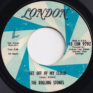 Rolling Stones - Get Off Of My Cloud / I'm Free (7 inch Record / Used)