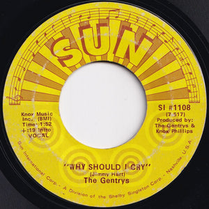 Gentrys - Why Should I Cry / I Need Love (7 inch Record / Used)
