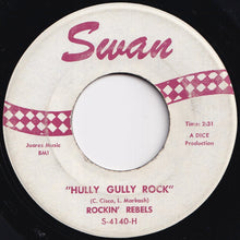 画像をギャラリービューアに読み込む, Rockin' Rebels - Rockin' Crickets / Hully Gully Rock (7 inch Record / Used)
