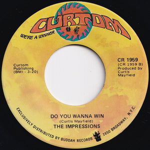 Impressions - Love Me / Do You Wanna Win (7 inch Record / Used)