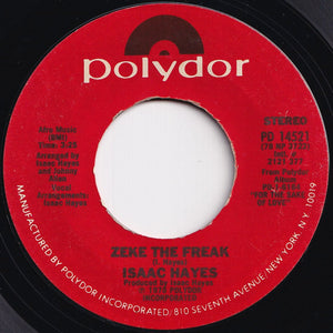 Isaac Hayes - Zeke The Freak / If We Ever Needed Peace (7 inch Record / Used)