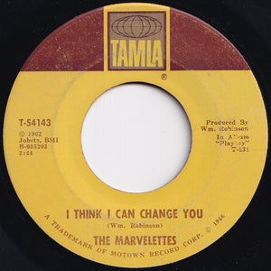 Marvelettes - The Hunter Gets Captured By The Game / I Think I Can Change You (7 inch Record / Used)