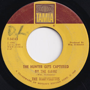 Marvelettes - The Hunter Gets Captured By The Game / I Think I Can Change You (7 inch Record / Used)