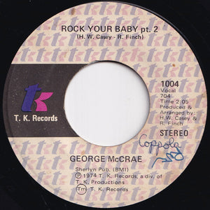 George McCrae - Rock Your Baby / (Part 2) (7 inch Record / Used)