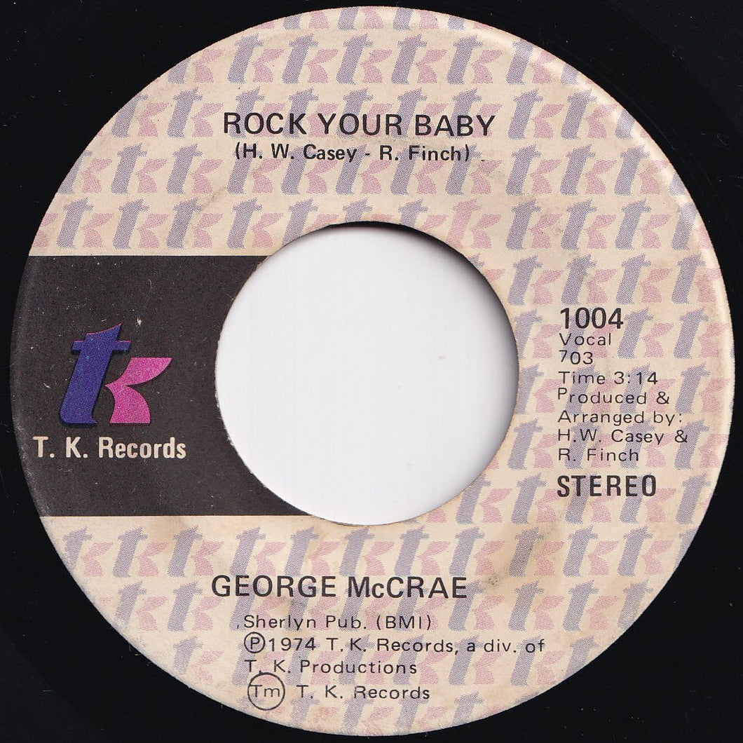 George McCrae - Rock Your Baby / (Part 2) (7 inch Record / Used)