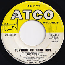 Load image into Gallery viewer, Cream - Sunshine Of Your Love / Swlabr (7 inch Record / Used)
