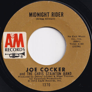 Joe Cocker - Woman To Woman / Midnight Rider (7 inch Record / Used)