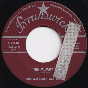 Bob McFadden And Dor - The Mummy / The Beat Generation (7 inch Record / Used)