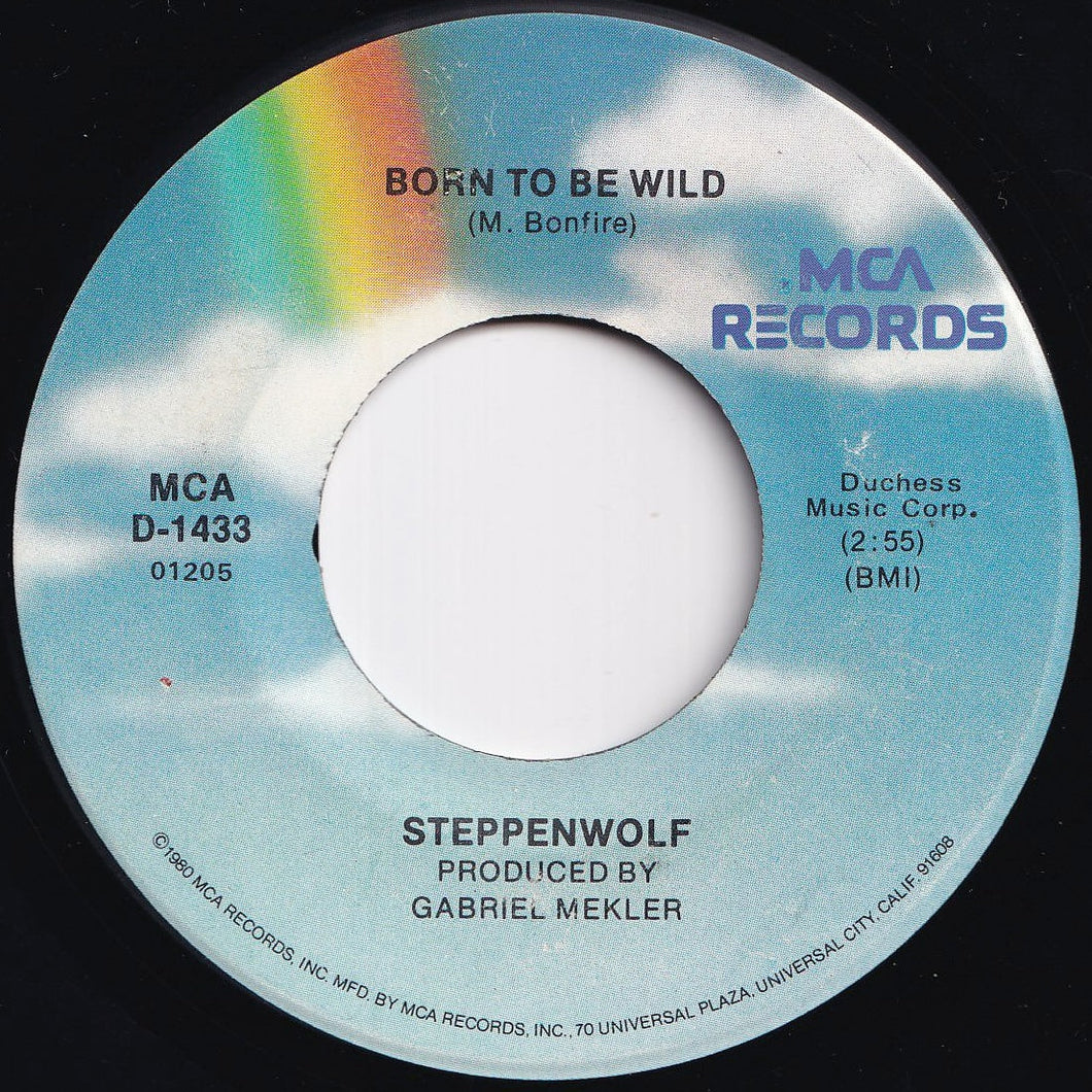 Steppenwolf - Born To Be Wild / Magic Carpet Ride (7 inch Record / Used)