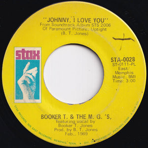 Booker T & The MG's - Time Is Tight / Johnny, I Love You (7 inch Record / Used)