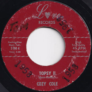 Cozy Cole - Topsy (Part 1) / (Part 2) (7 inch Record / Used)