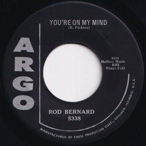 Rod Bernard - My Life Is A Mystery / You're On My Mind (7 inch Record / Used)