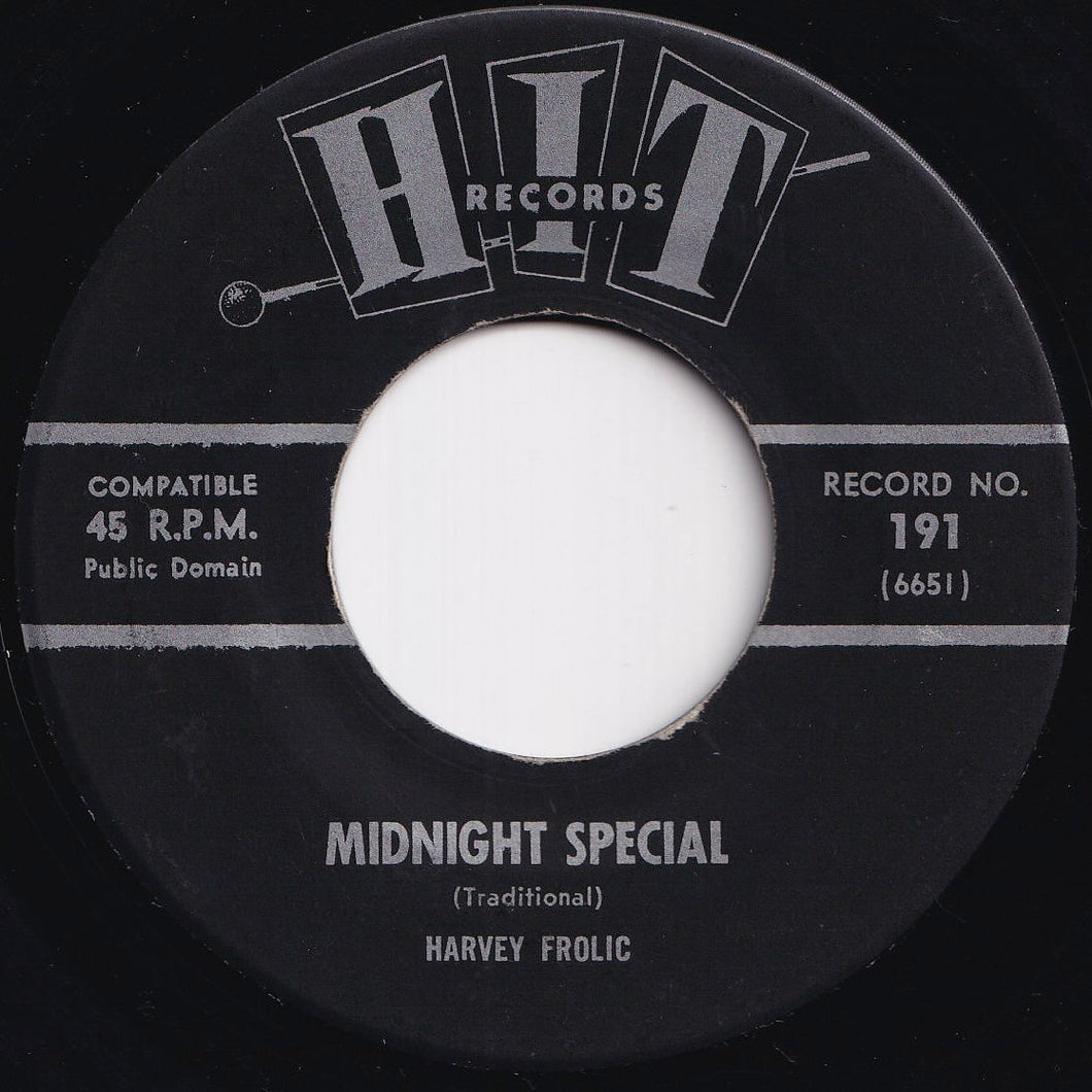 Harvey Frolic / Spartas - Midnight Special / Sha La La La La (7 inch Record / Used)