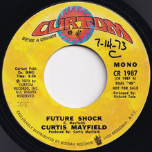 画像をギャラリービューアに読み込む, Curtis Mayfield - Future Shock (Stereo) / (Mono) (7 inch Record / Used)
