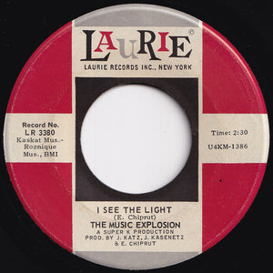 Music Explosion - Little Bit O'Soul / I See The Light (7 inch Record / Used)