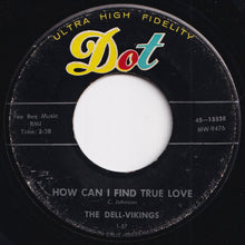 Load image into Gallery viewer, Dell-Vikings - Come Go With Me / How Can I Find True Love (7 inch Record / Used)
