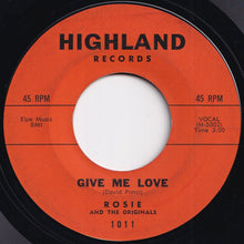 Load image into Gallery viewer, Rosie And The Originals - Angel Baby / Give Me Love (7 inch Record / Used)

