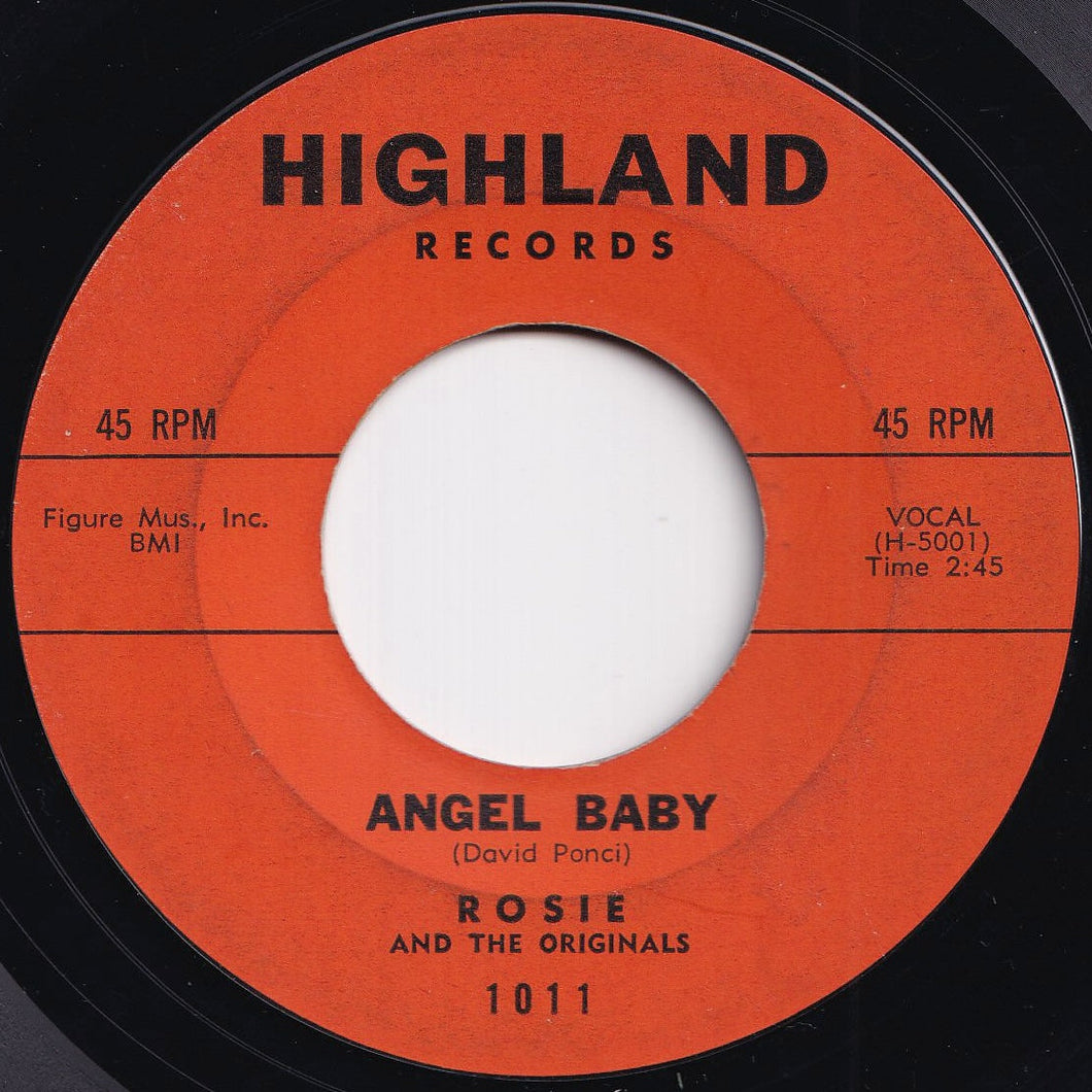 Rosie And The Originals - Angel Baby / Give Me Love (7 inch Record / Used)