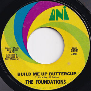 Foundations - Build Me Up Buttercup / New Direction (7 inch Record / Used)