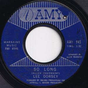 Lee Dorsey - Get Out Of My Life, Woman / So Long (7 inch Record / Used)