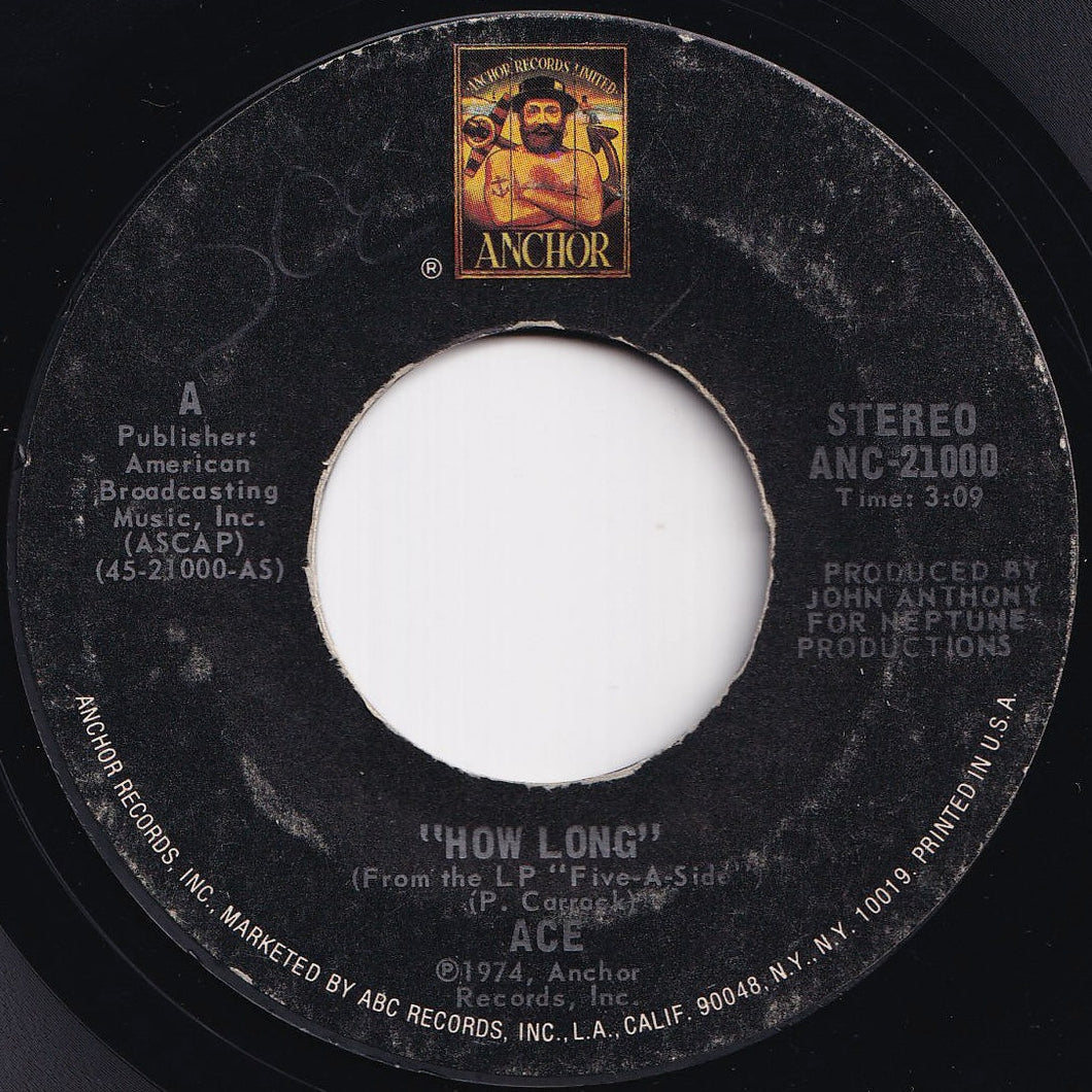 Ace - How Long / Sniffin' About (7 inch Record / Used)