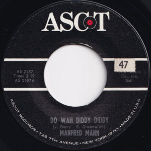 Manfred Mann - Do Wah Diddy Diddy / What You Gonna Do? (7 inch Record / Used)
