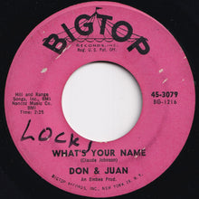 画像をギャラリービューアに読み込む, Don &amp; Juan - What&#39;s Your Name / Chicken Necks (7 inch Record / Used)
