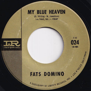 Fats Domino - My Blue Heaven / Country Boy (7 inch Record / Used)