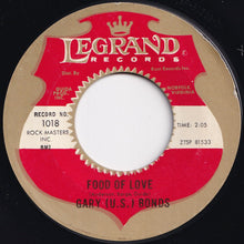 画像をギャラリービューアに読み込む, Gary (U.S.) Bonds - Twist, Twist Senora / Food Of Love (7 inch Record / Used)
