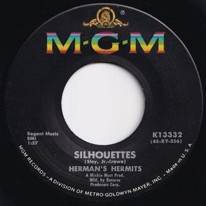 Herman's Hermits - Silhouettes / Walkin' With My Angel (7 inch Record / Used)