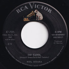 画像をギャラリービューアに読み込む, Neil Sedaka - Oh! Carol / One Way Ticket (To The Blues) (7 inch Record / Used)
